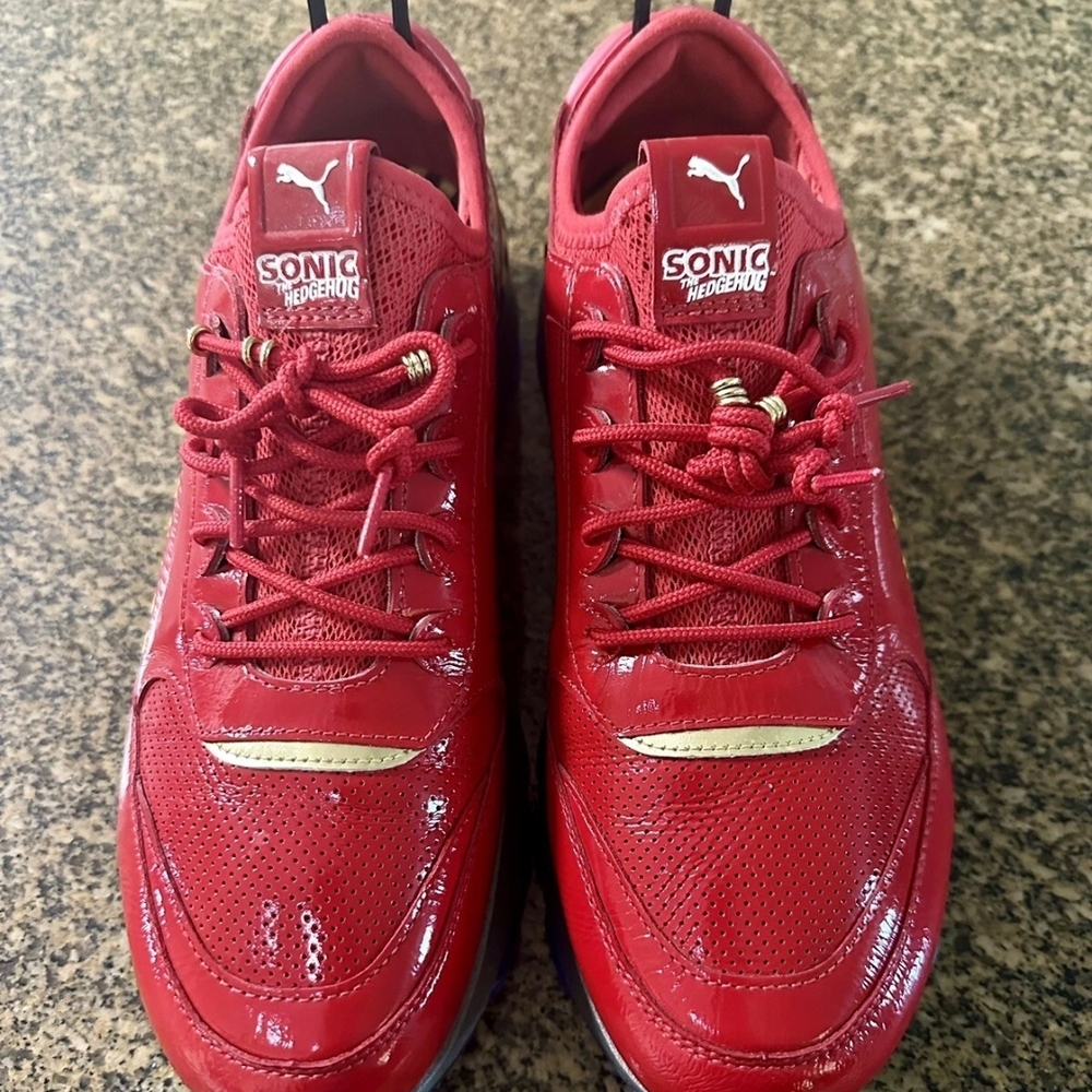 Puma Sonic the Hedgehog Red Sneakers